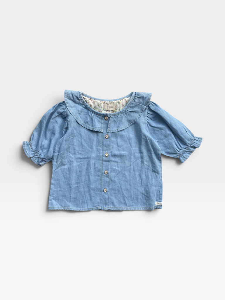 BUHO Blue Blouse - 3 years