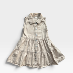 NEXT Beige Dress - 3 years/4 years