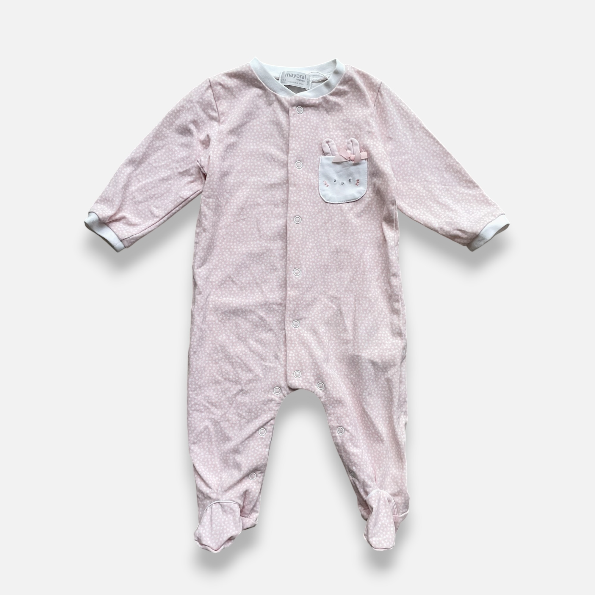MAYORAL Pink Pyjamas - 2 months/3 months/4 months