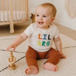 FINN + EMMA Off-white Bodysuit - 0 month/1 month/3 months