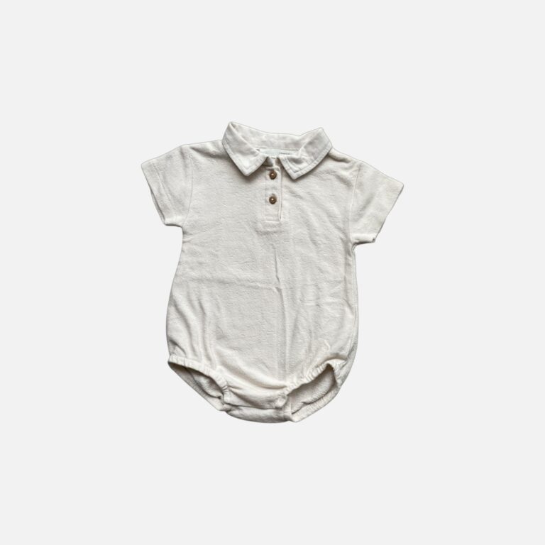 ZARA Beige Romper - 3 months/6 months