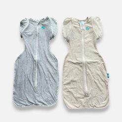 LOVE TO DREAM Beige & Grey Swaddle & Pack Of 2 - 3 months/6 months