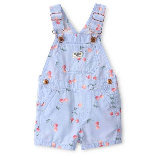 OSHKOSH Blue & Pink Overall - 18 months