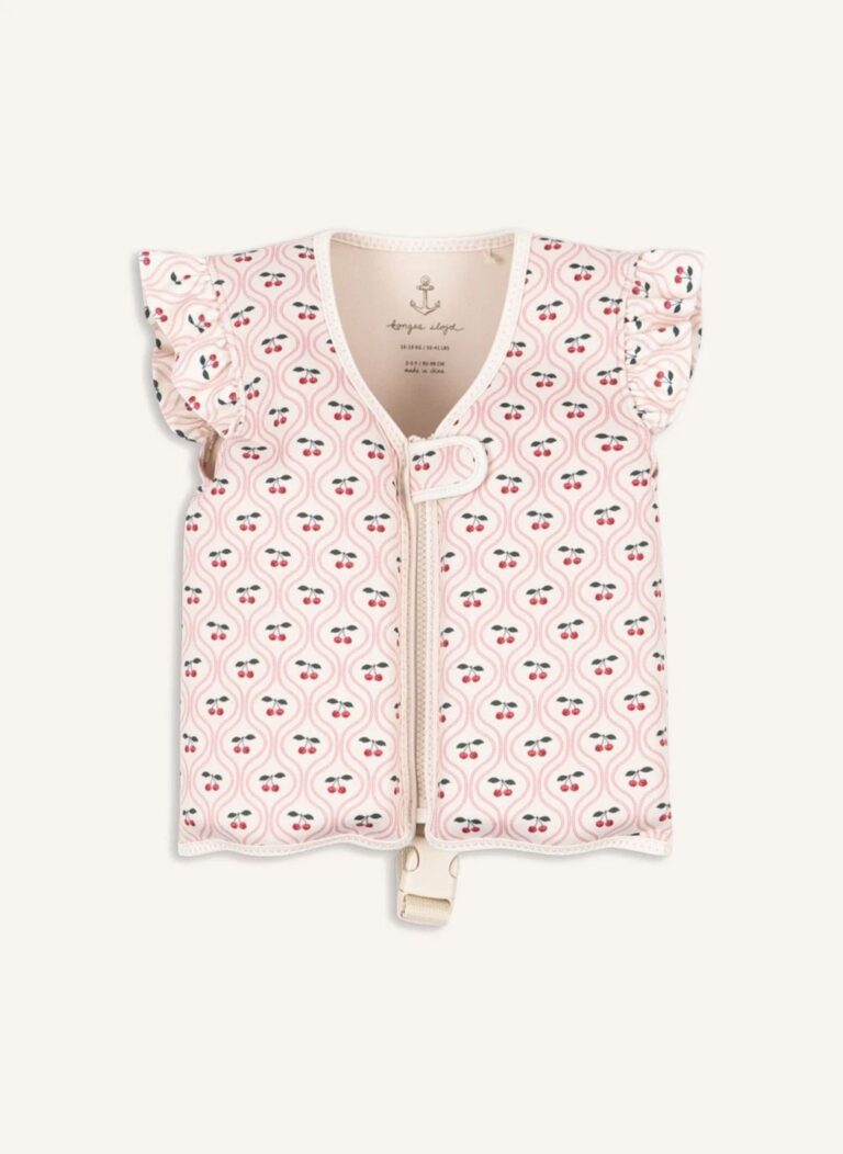 KONGES SLOJD Off-white & Pink Swim Vest - 2 years/3 years