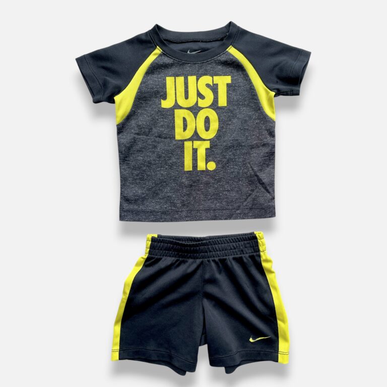 NIKE Black & Yellow Set - 18 months