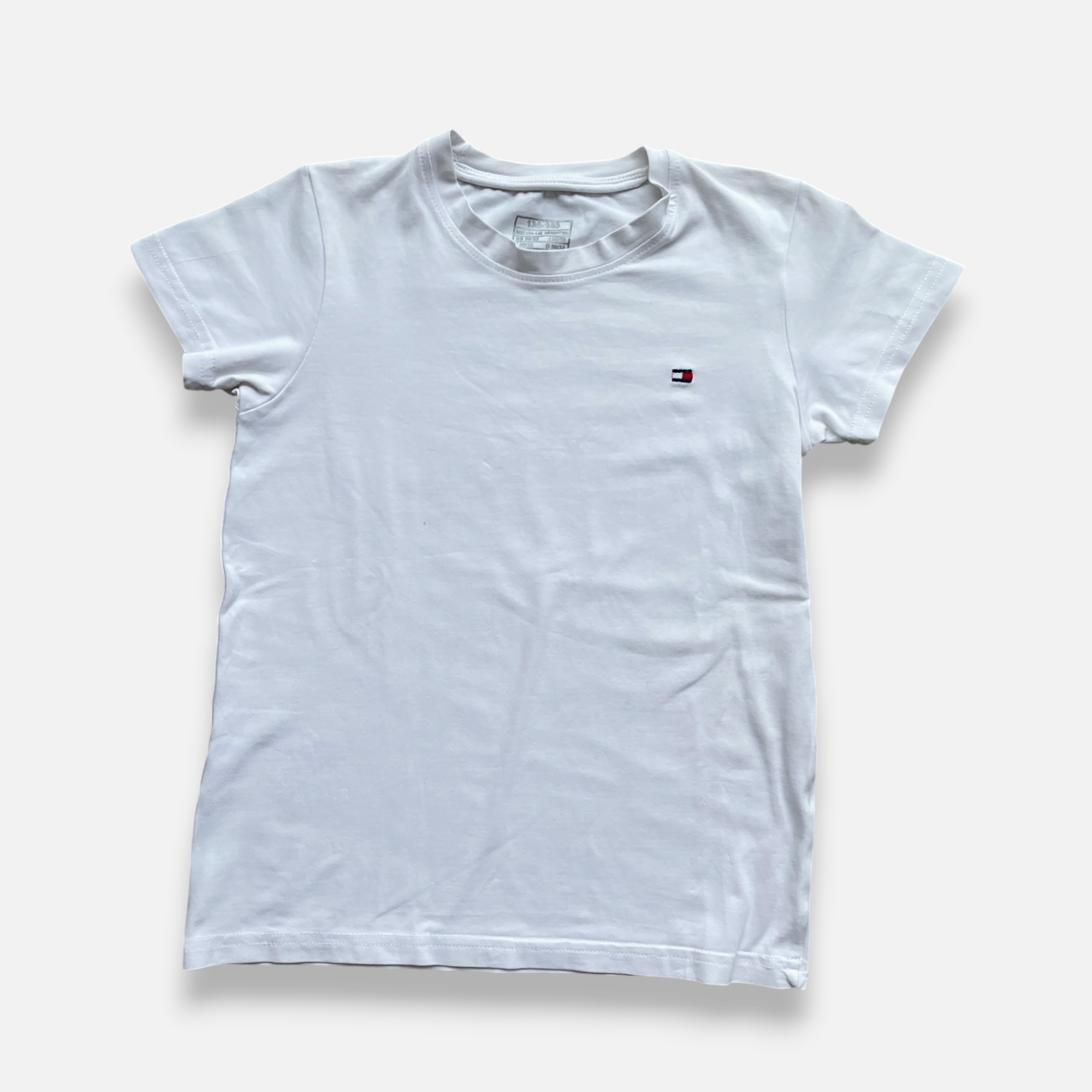 TOMMY HILFIGER White Tshirt - 7 years/8 years