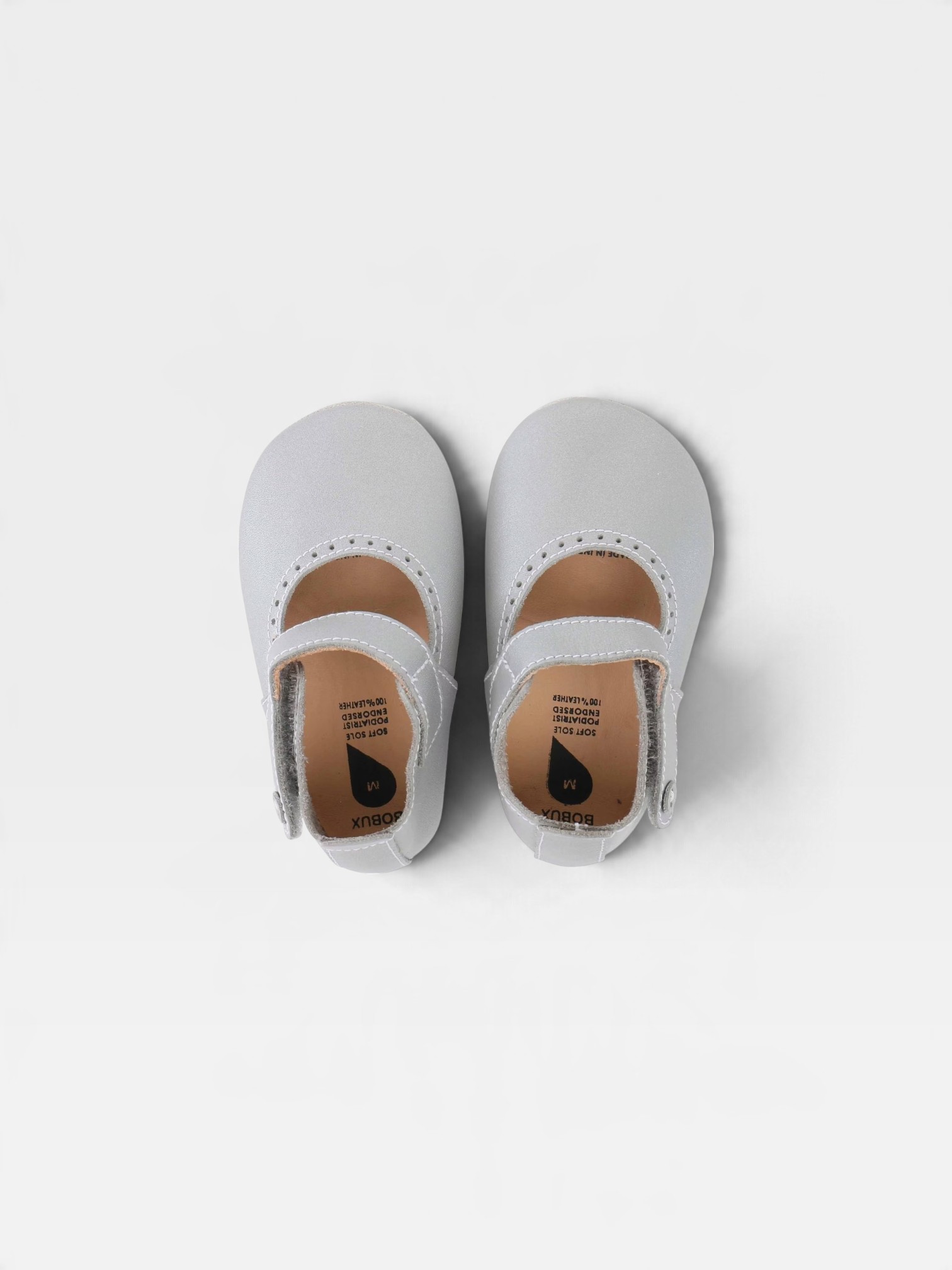 BOBUX Silver Shoes - 15 months/18 months/2