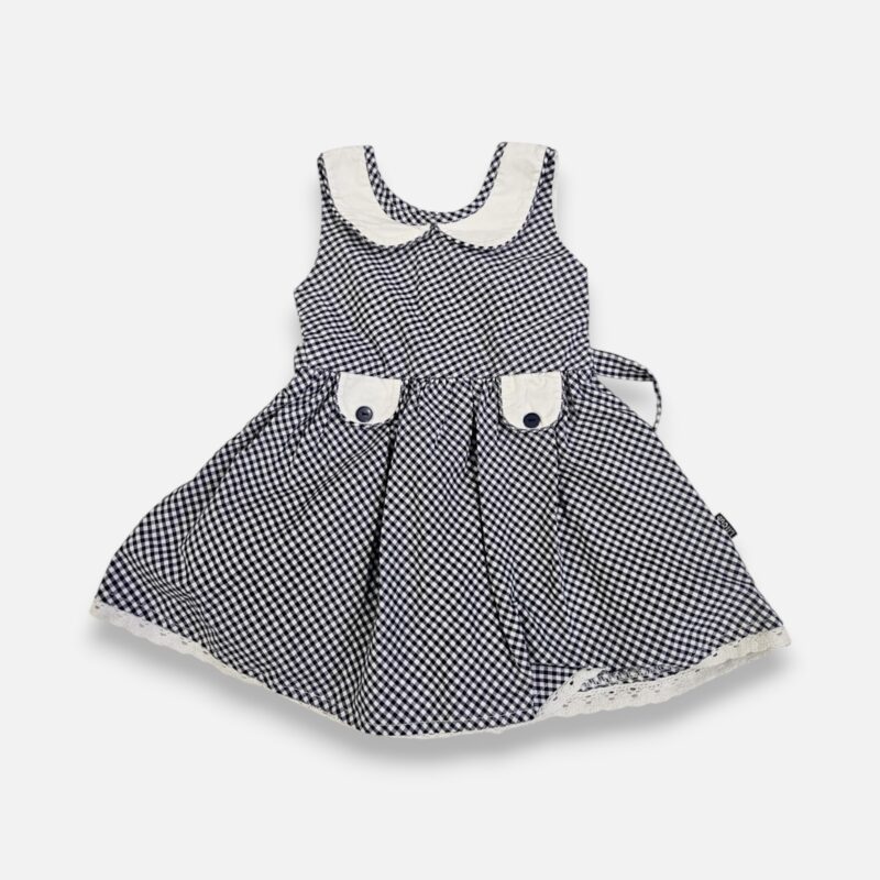 LIL'CLUB Black & White Dress - 12 months/18 months