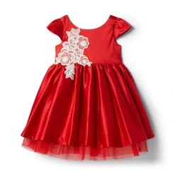 JANIE & JACK Red Dress - 18 months/2 years