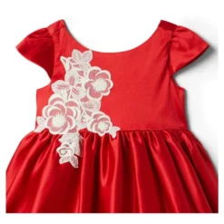 JANIE & JACK Red Dress - 18 months/2 years