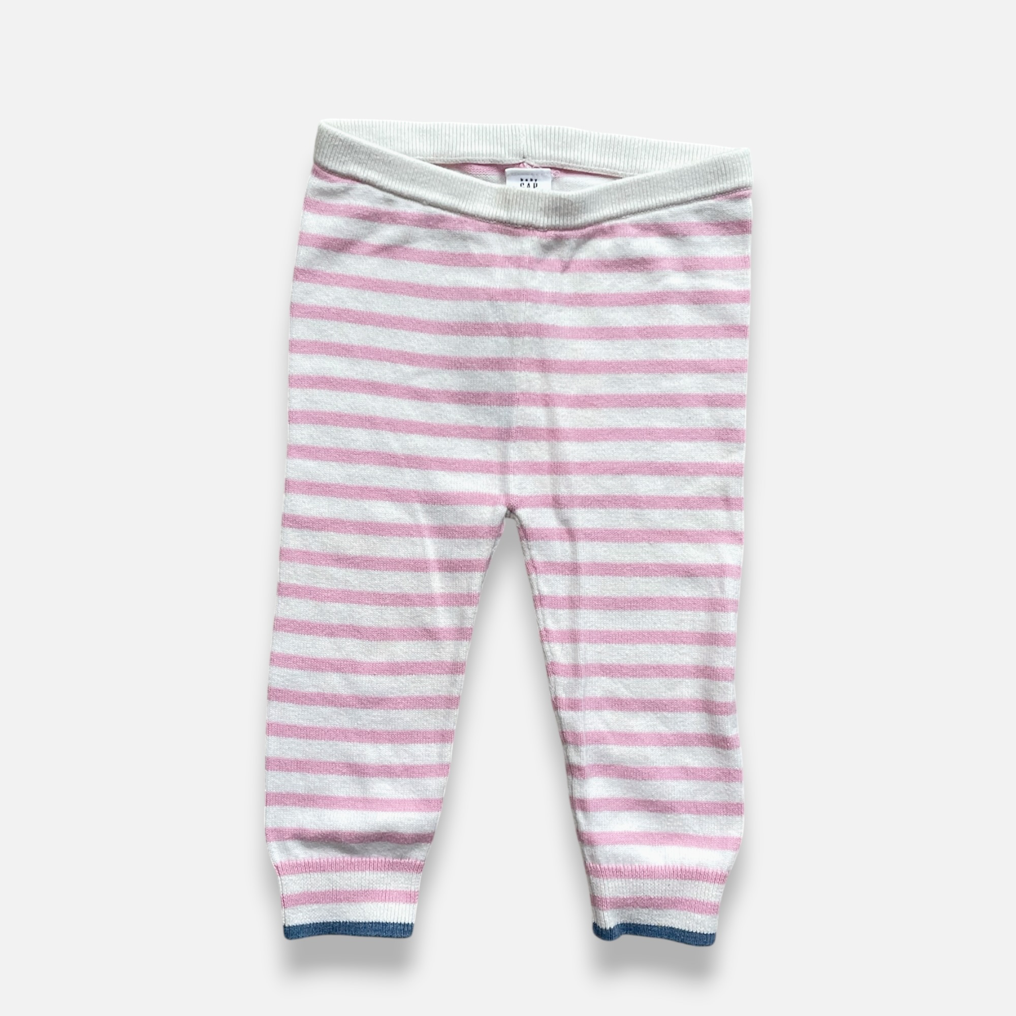 GAP Pink & Off-white Leggings - 6 months/9 months/12 months