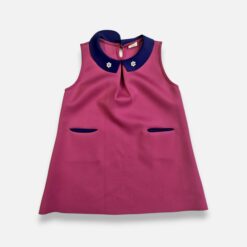 SHELL FAMILY Pink & Blue Dress - 9 years/10 years