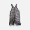 CARTER'S Grey & White Overall - 18 months