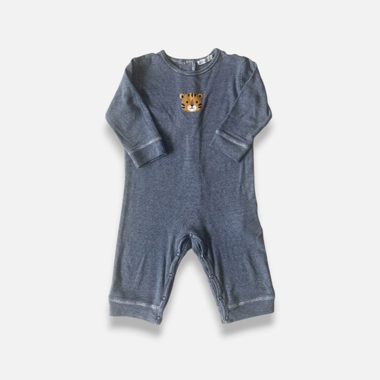 BOUTCHOU Blue & White Pyjamas - 9 months