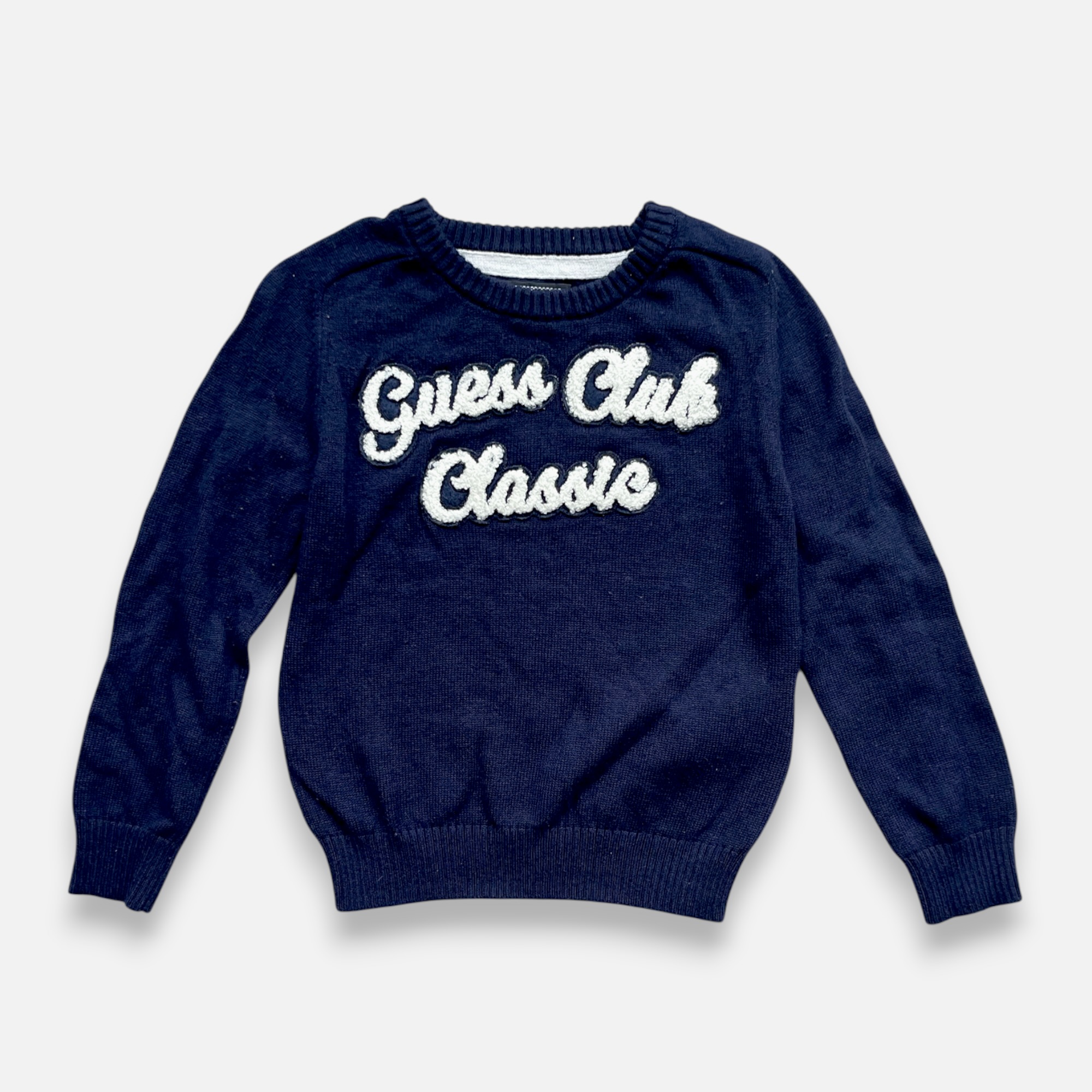 GUESS Navy & White Jumper - 3 years