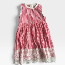 PINK SMOOTH Red & White Dress - 13 years