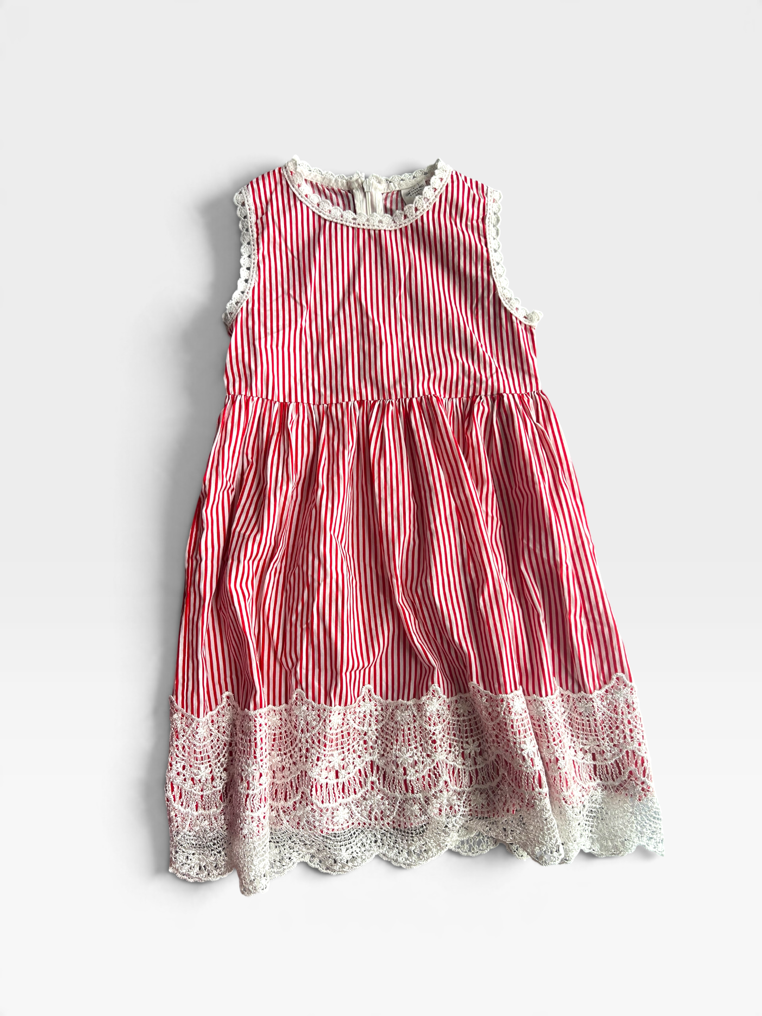 PINK SMOOTH Red & White Dress - 13 years