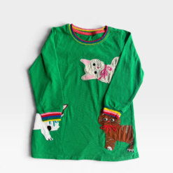 KIDSYARD GREENLAND Green Dress - 5 years