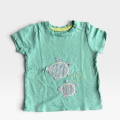 MOTHERCARE Blue & Green Set - 9 months/12 months