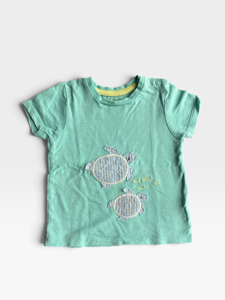 MOTHERCARE Blue & Green Set - 9 months/12 months