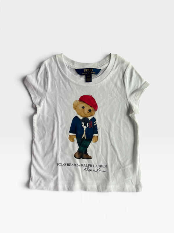 RALPH LAUREN White Tshirt - 2 years