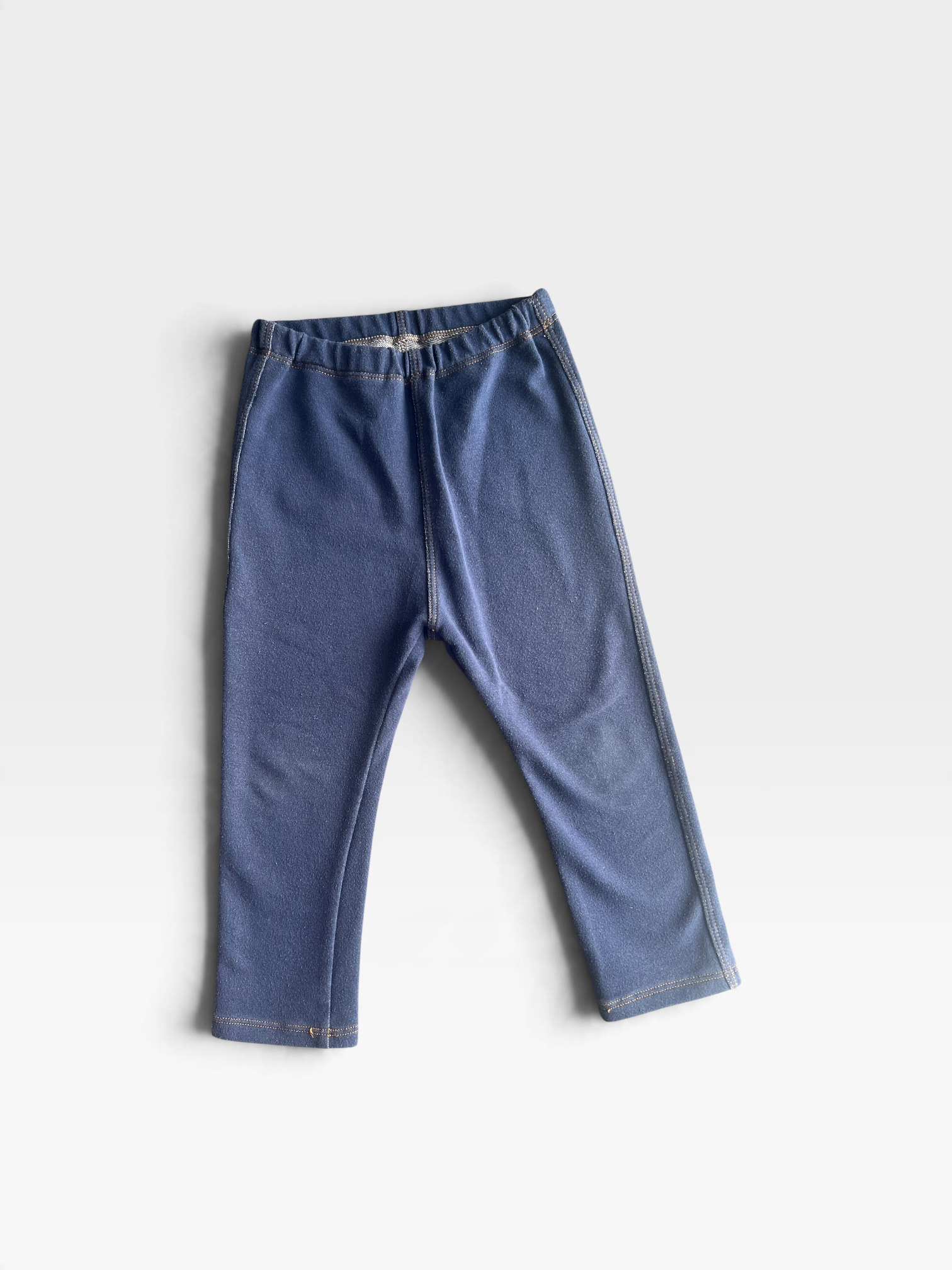 UNIQLO Blue & Black Leggings & Pack Of 4 - 18 months/2 years