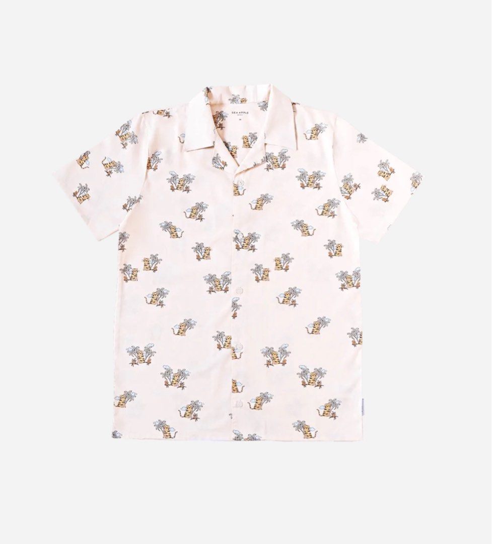 SEA APPLE Pink & Beige Shirt - 4 years