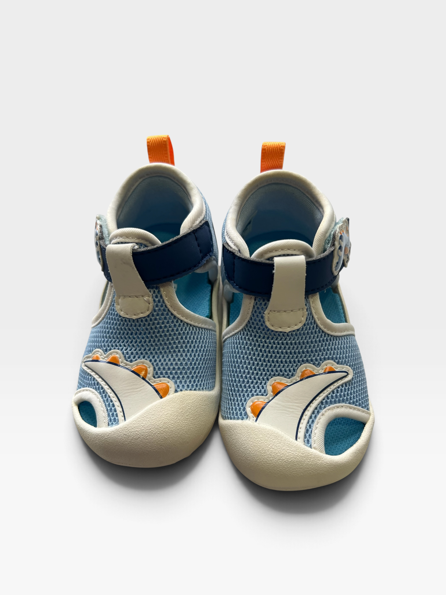 DR.KONG Blue, White & Orange Sandals - EU20