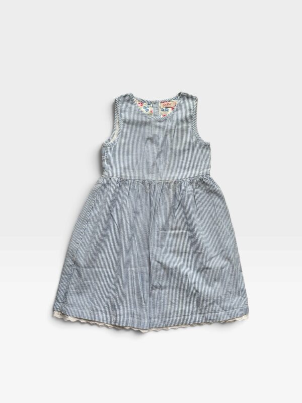 CATH KIDS Blue & White Dress - 5 years/6 years