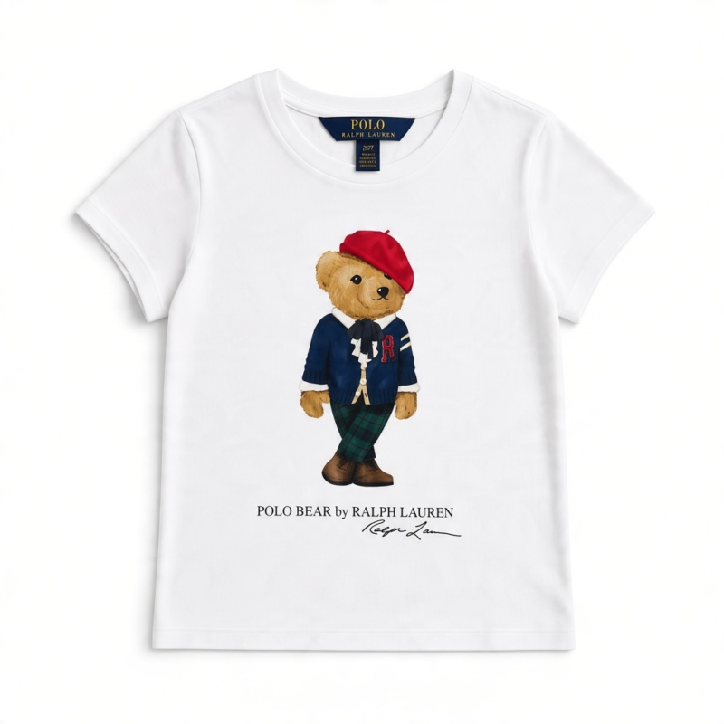 RALPH LAUREN White Tshirt - 2 years